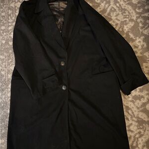 Zara Black Trench Coat